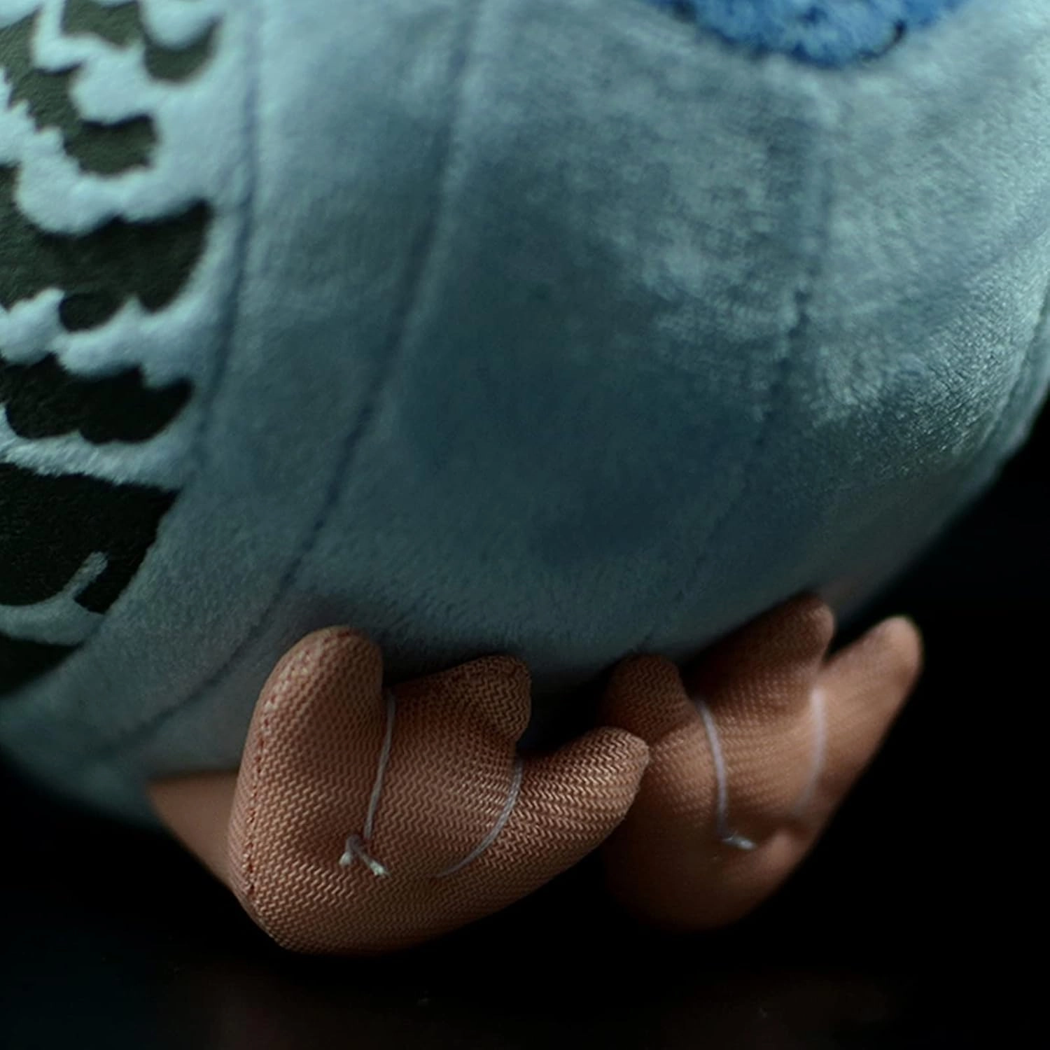 ZHONGXIN MADE Simulation Blue Pigeon Plush Toy - 10 inch Pigeon Blue Stuffed Animal Toy, Cute Pigeon as Gift for Kids